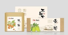 农产品二维码包装盒制作